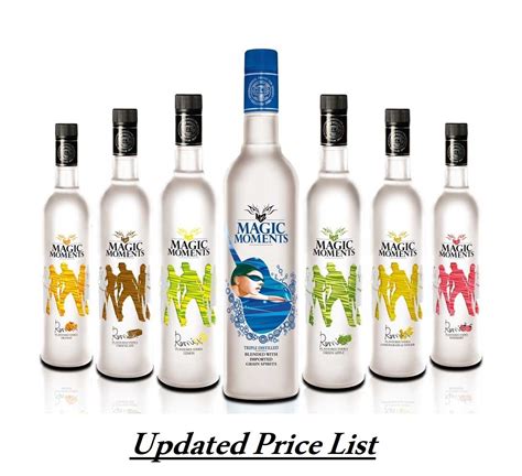 The impact of production costs on Magic Moments vodka price points